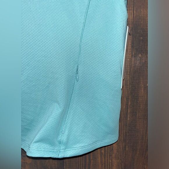 90 Degree Sleeveless Athletic Tank Top Performance Workout Shirt Turquoise A66 - Picture 2 of 6